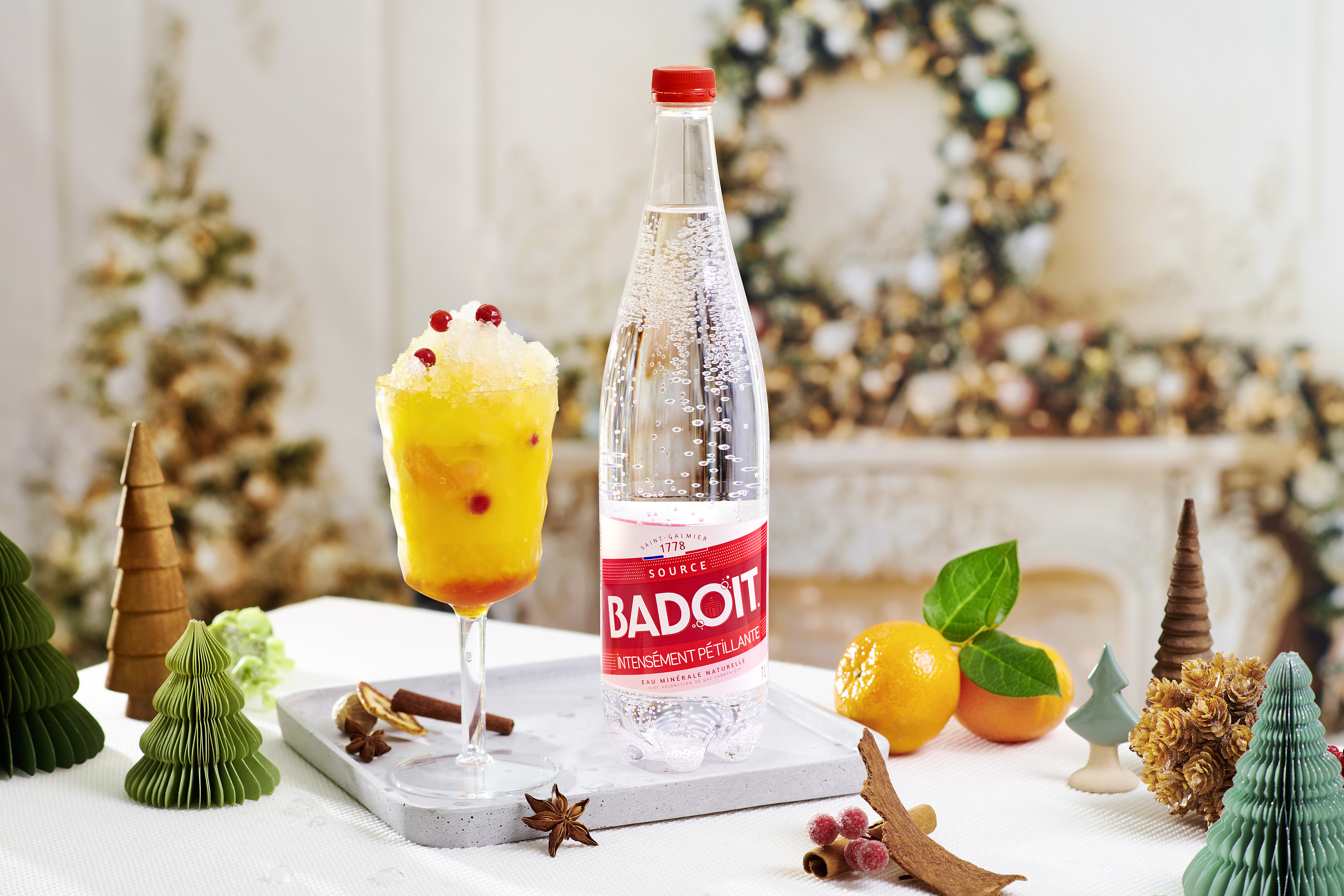 Cocktail de Noël sans alcool