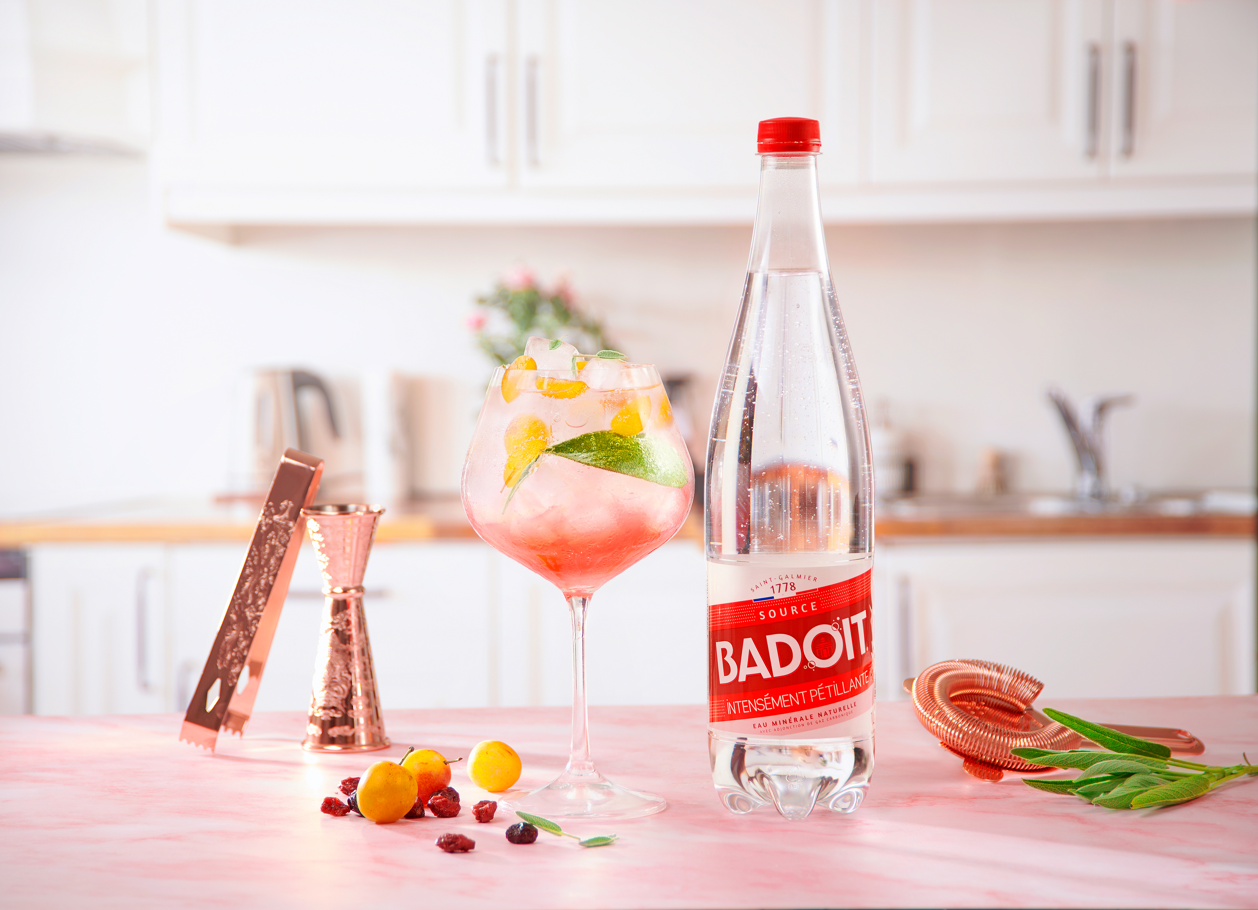 Cocktail sans alcool Cranberry Mirabelles